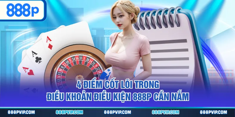 4 điểm cốt lõi trong điều khoản điều kiện 888P cần nắm